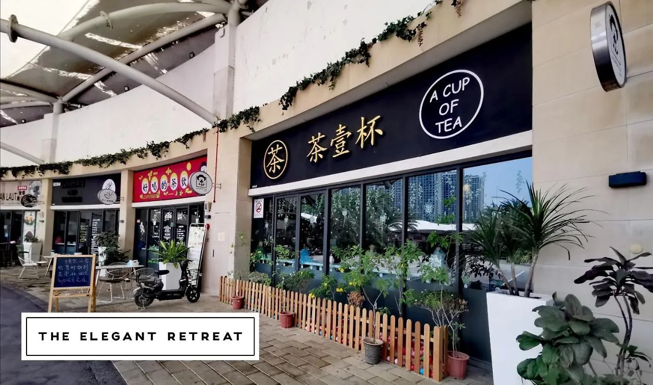 דירה Trival The Elegant Retreat Forest City, ג'והור בהרו
